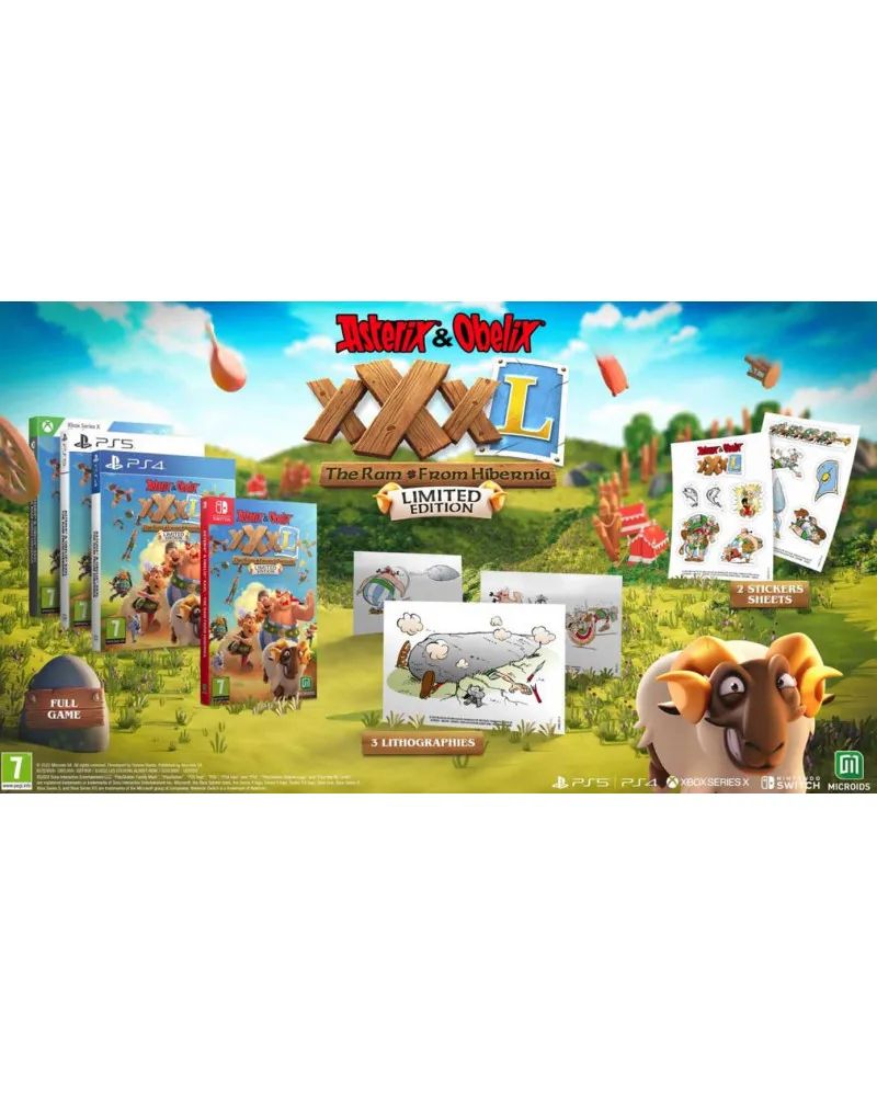 The ram from hibernia. Asterix & Obelix XXXL: the Ram from Hibernia. Nintendo Switch Asterix Obelix. Asterix XXXL the Ram from Hibernia - Limited Switch.