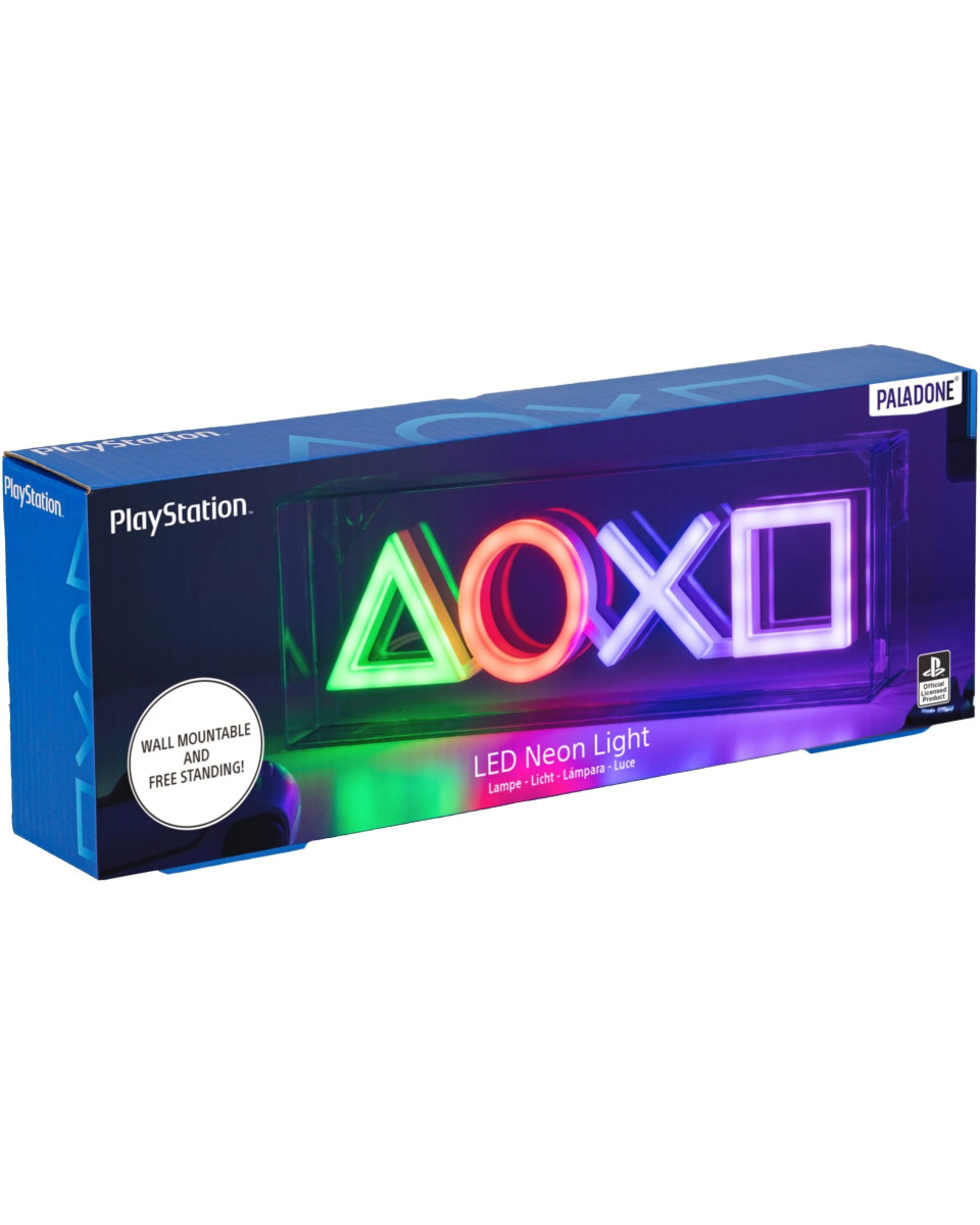 Lampa Paladone Playstation - LED Neon Light 