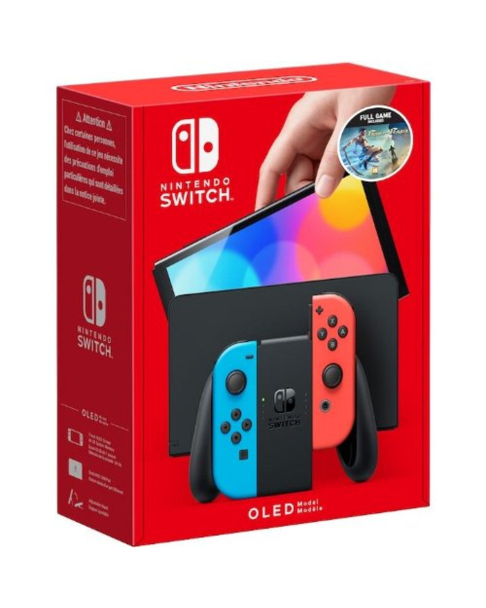 Konzola Nintendo Switch OLED (Neon Blue/Red Joy-Con) + Prince of Persia - The Lo 