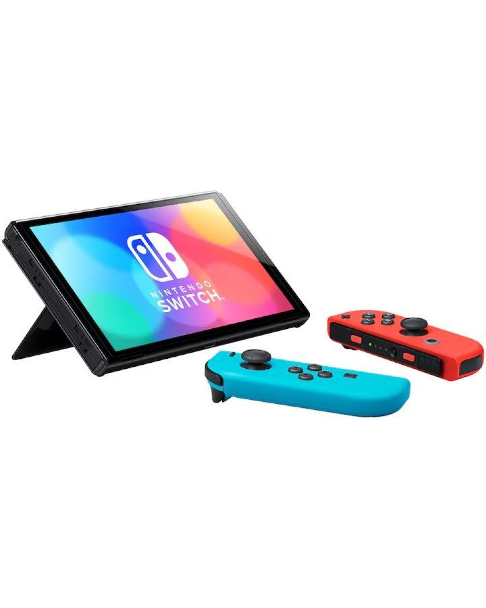 Konzola Nintendo Switch OLED (Neon Blue/Red Joy-Con) + Prince of Persia - The Lo 