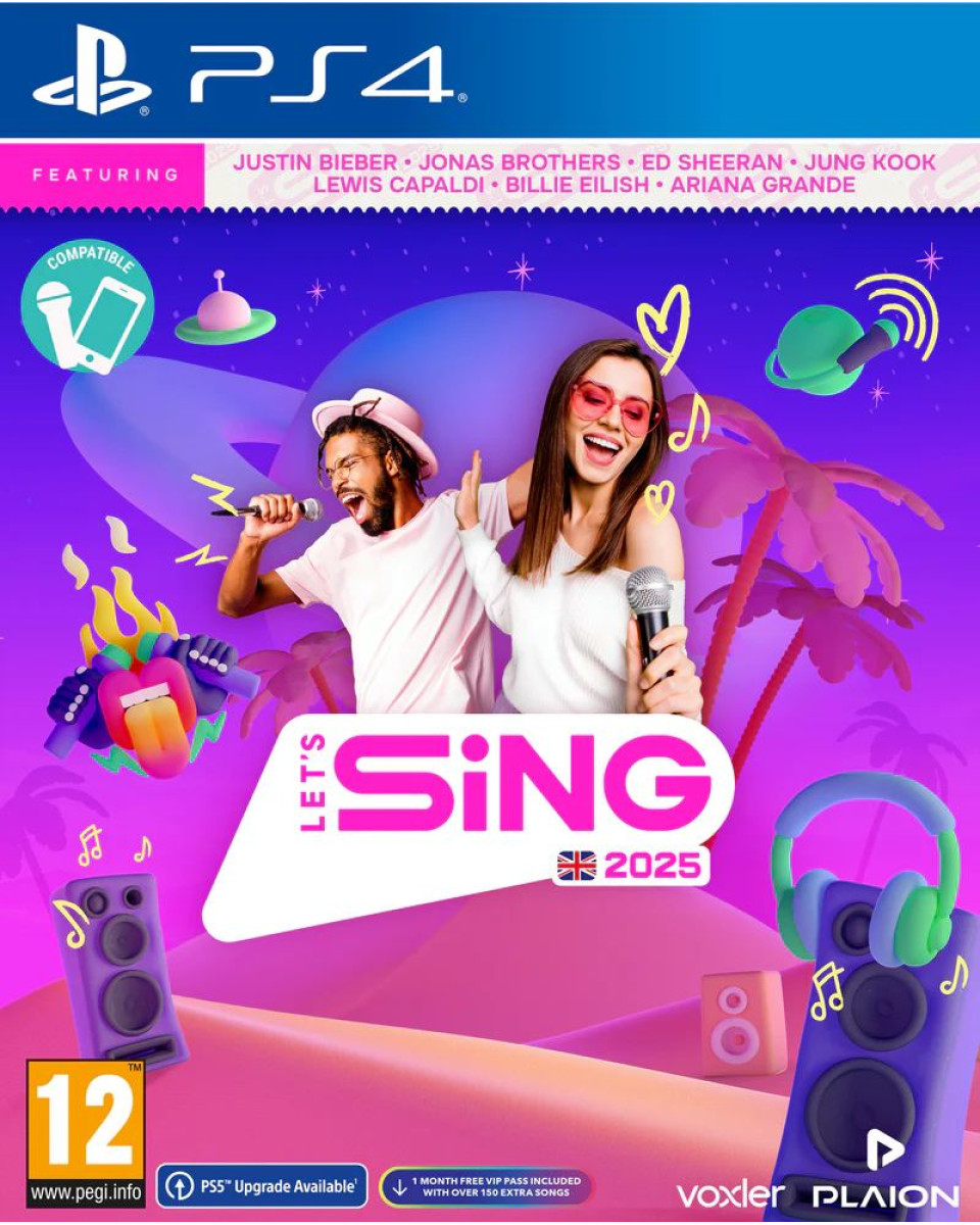 PS4 Let's Sing 2025 