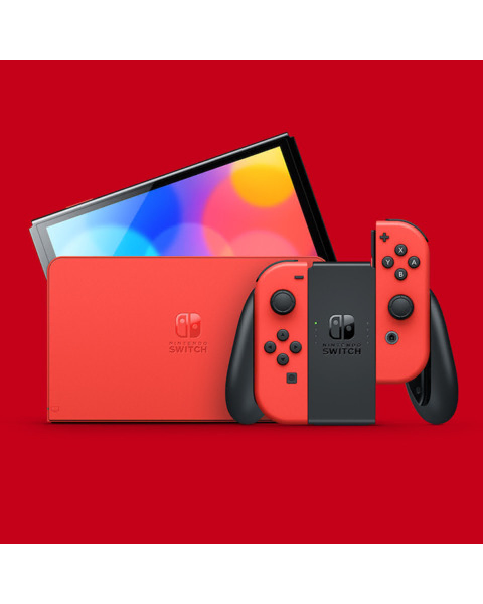 Konzola Nintendo Switch OLED MARIO (Red Joy-Con) + Super Mario Bros. - Wonder 