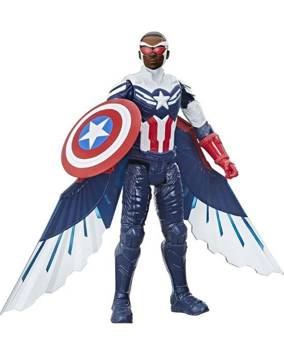 Action figure Titan Hero - Marvel Captain America -  The Falcon and the Winter S 