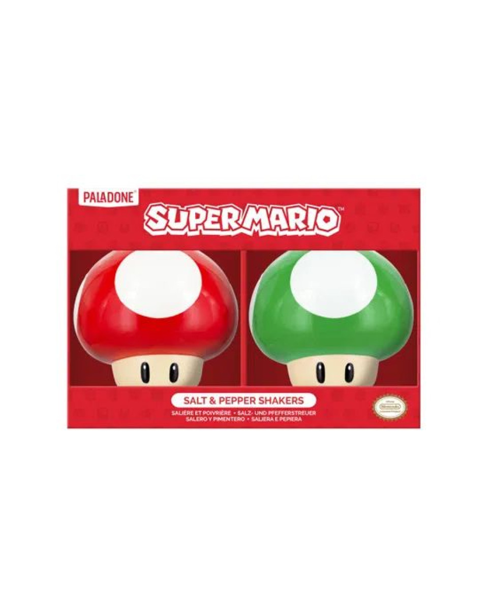 Set Paladone Super Mario - Mushroom Salt and Pepper 