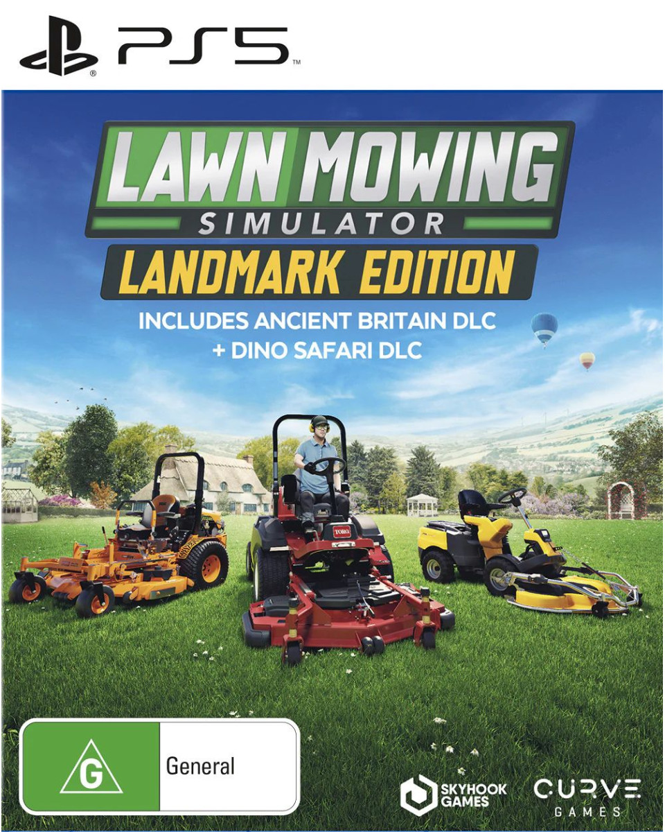 PS5 Lawn Mowing Simulator - Landmark Edition 