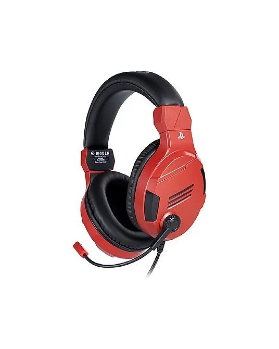 Slušalice BigBen Wired Stereo Headset - Red 