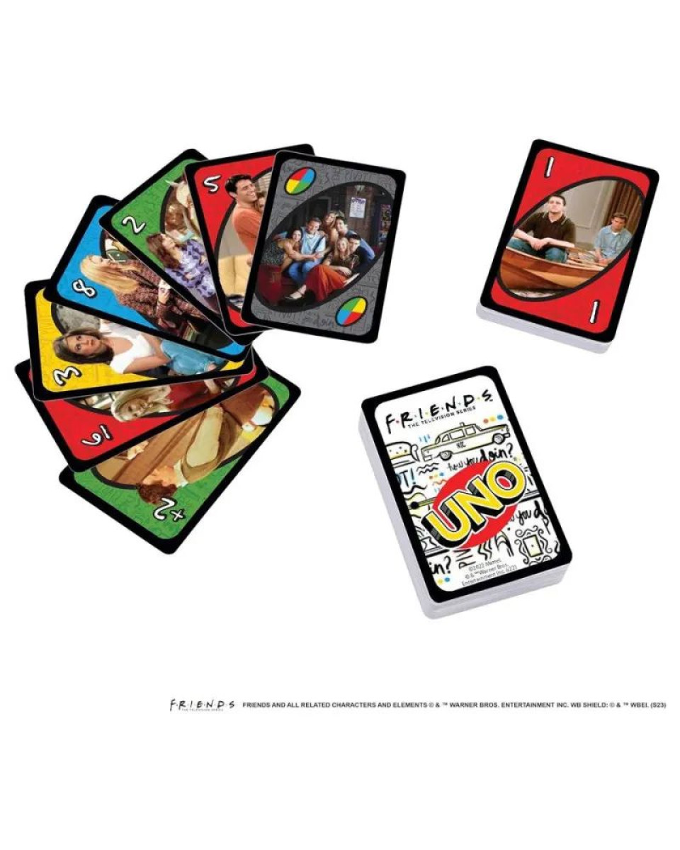 Board Game Mattel UNO - F.R.I.E.N.D.S. - Card Game 