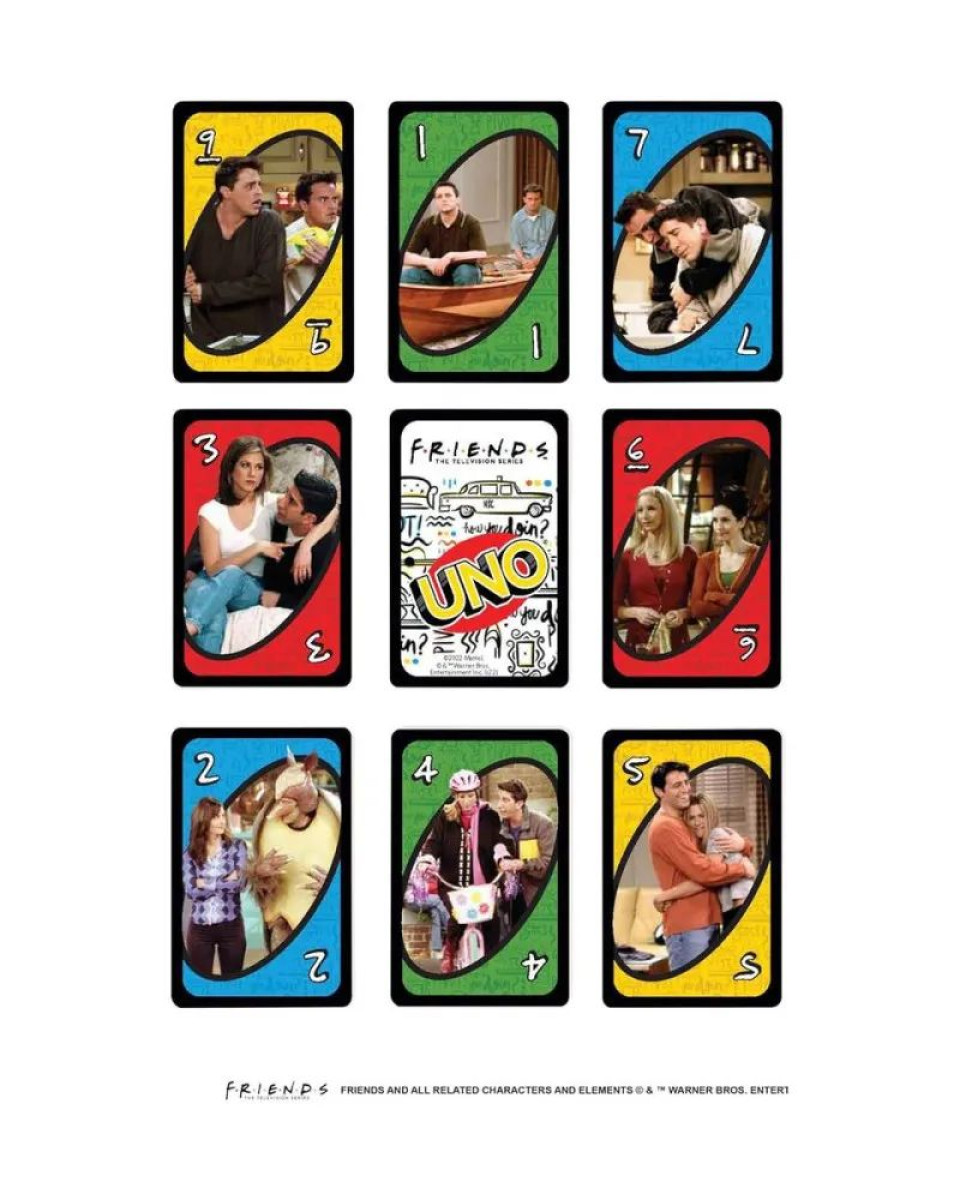 Board Game Mattel UNO - F.R.I.E.N.D.S. - Card Game 