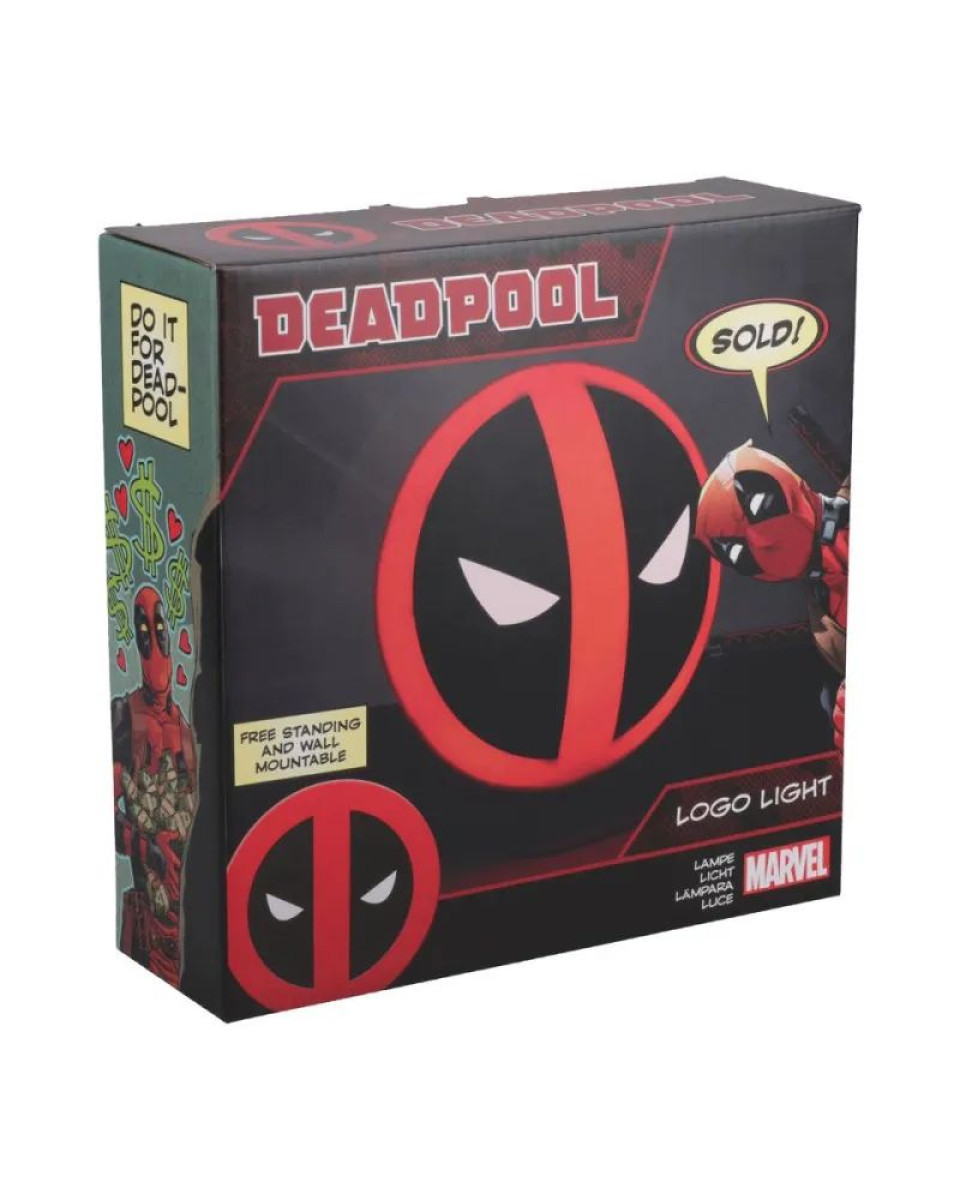 Lampa Paladone - Deadpool - Logo Light 