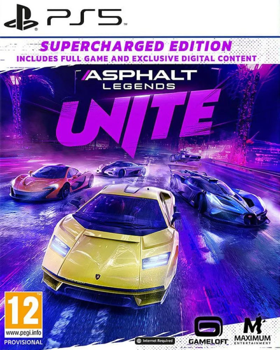 PS5 Asphalt Legends UNITE - Supercharged Edition 