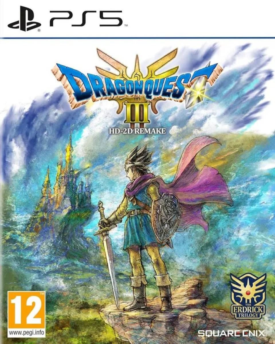 PS5 Dragon Quest 3 HD-2D Remake 