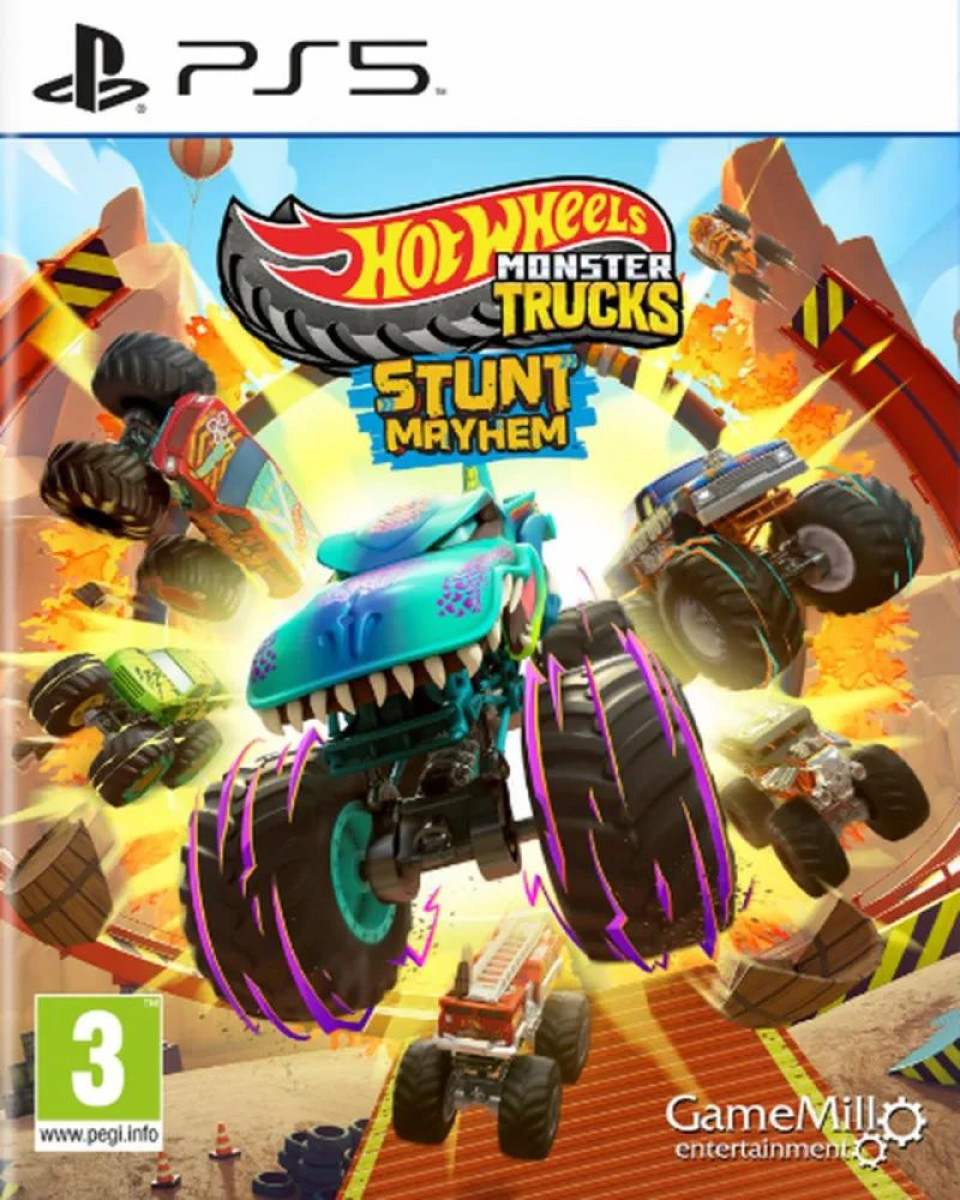 PS5 Hot Wheels Monster Trucks - Stunt Mayhem 