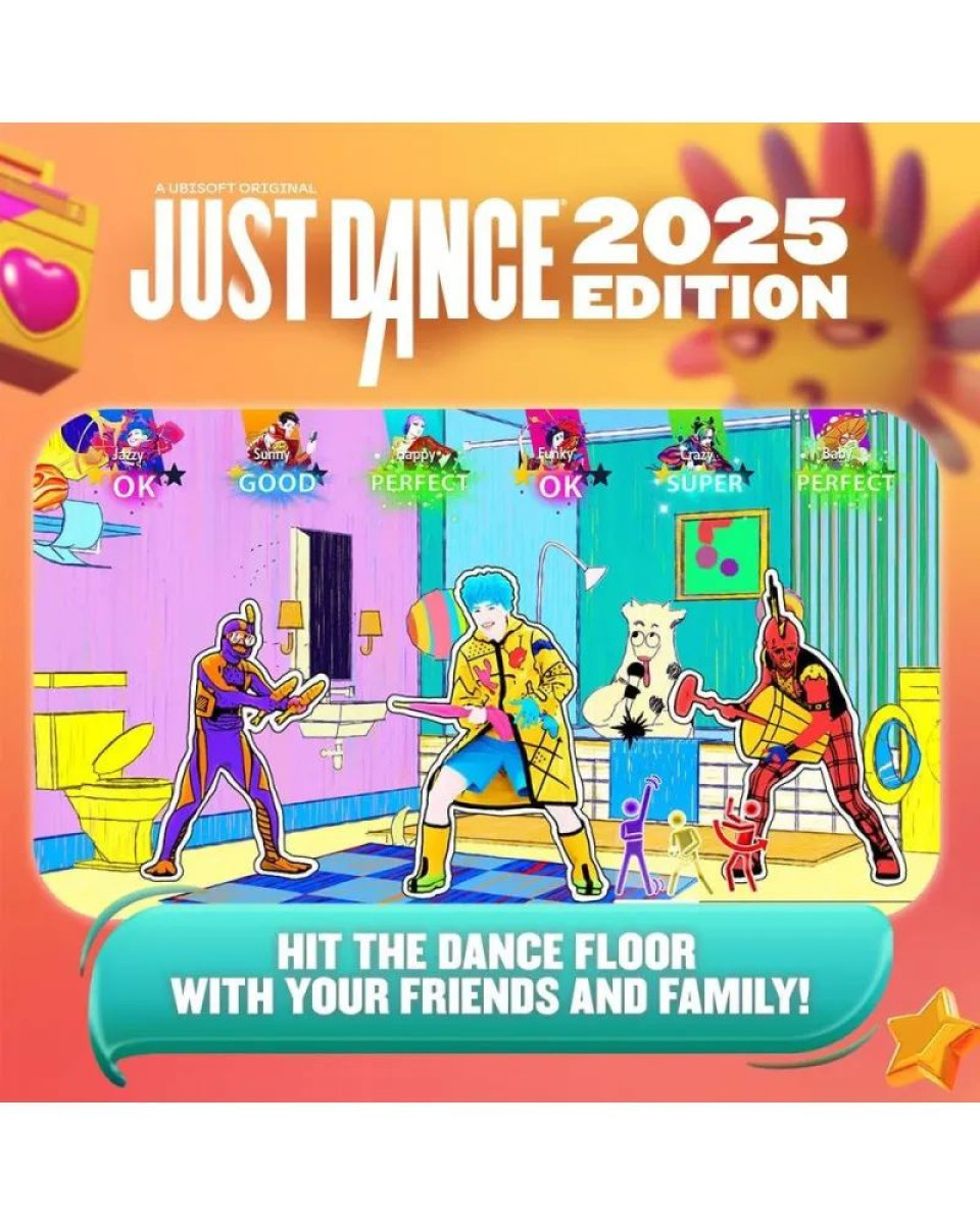 PS5 Just Dance 2025 - Code in a Box 