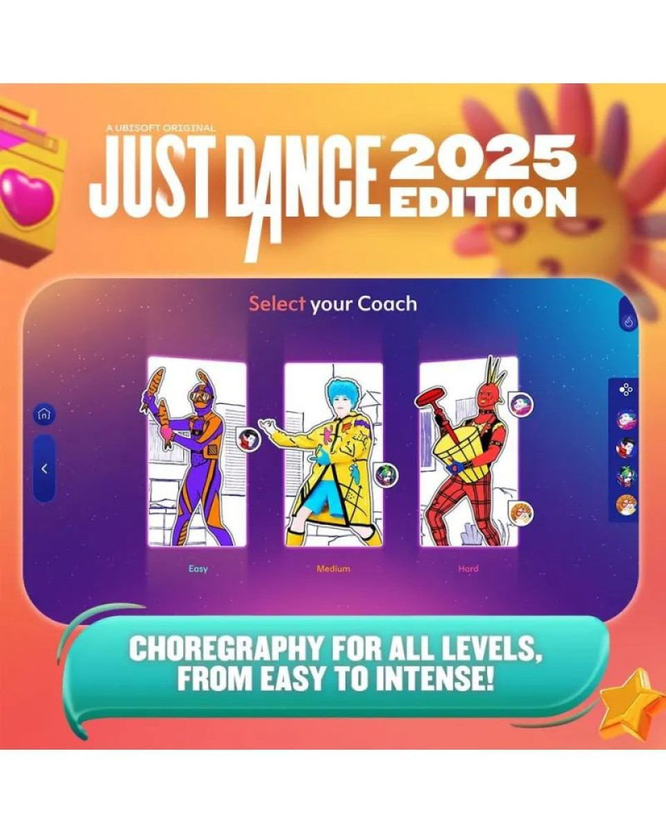 PS5 Just Dance 2025 - Code in a Box 