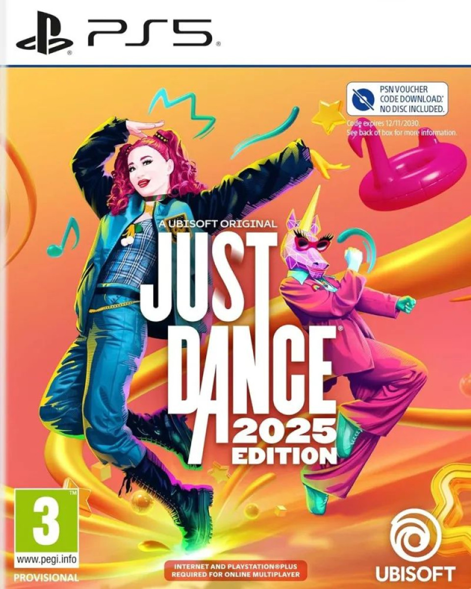 PS5 Just Dance 2025 - Code in a Box 