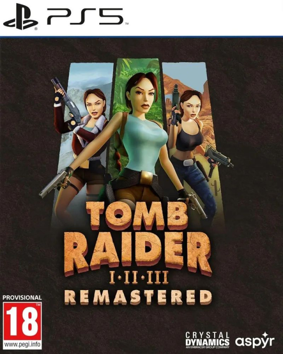 PS5 Tomb Raider I-III Remastered Starring Lara Croft 