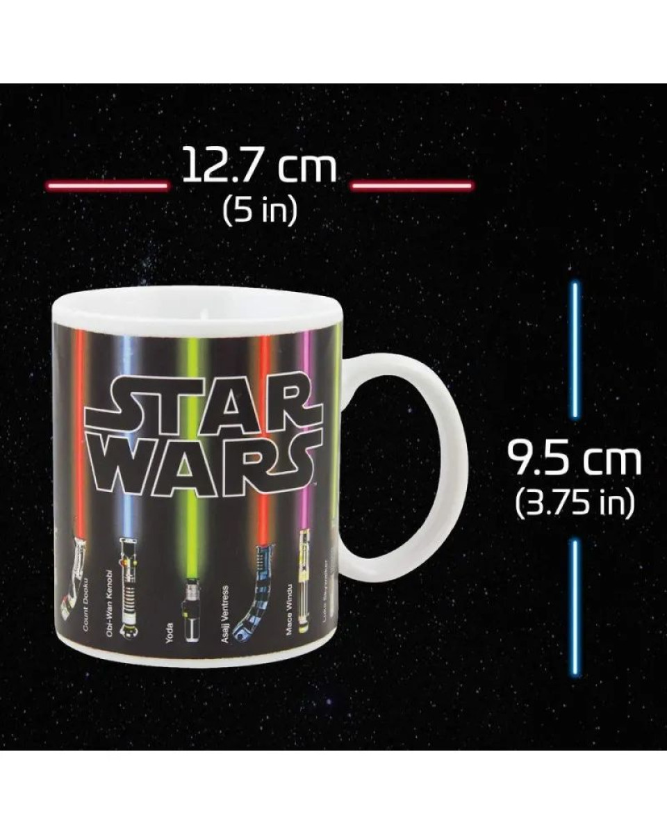 Šolja Paladone Star Wars - Lightsaber Heat Change Mug 