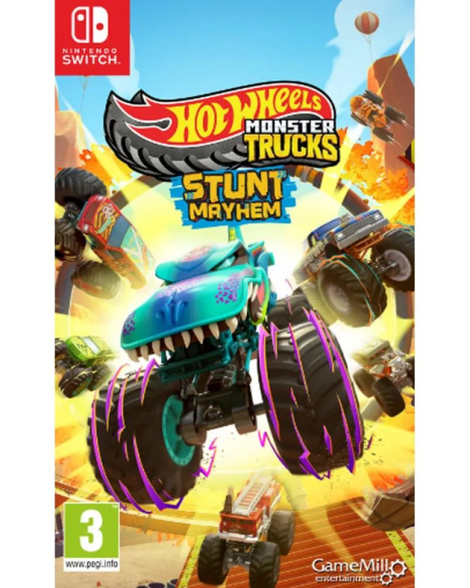 Switch Hot Wheels Monster Trucks - Stunt Mayhem 