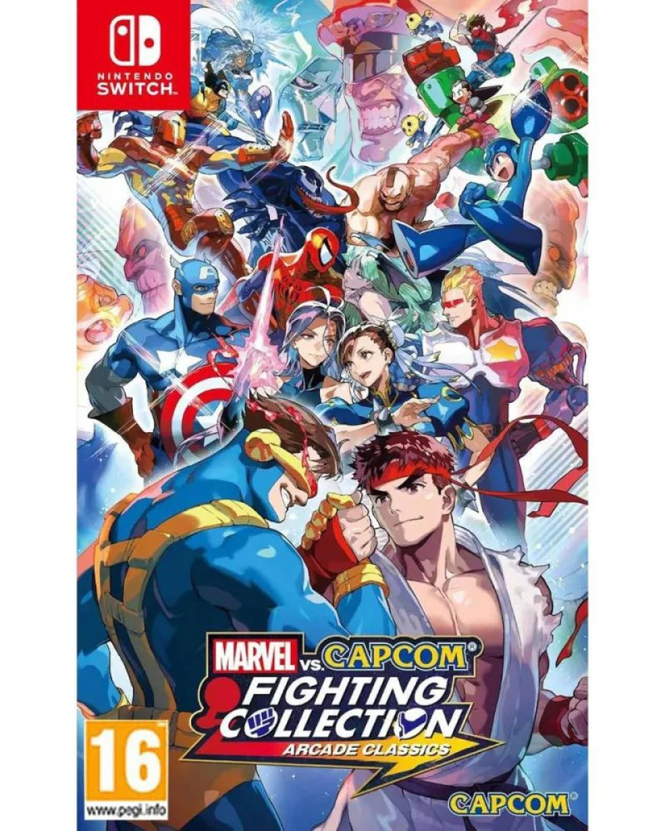 Switch Marvel vs Capcom Fighting Collection - Arcade Classics - Code in a Box 