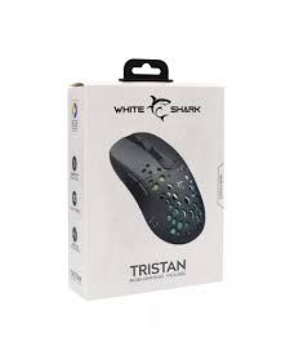 Miš White Shark - Tristan Gm-9004 - Black 