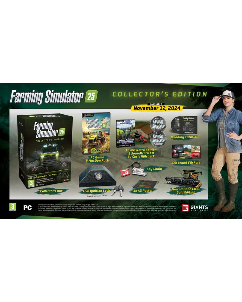 PC Farming Simulator 25 - Collectors Edition 