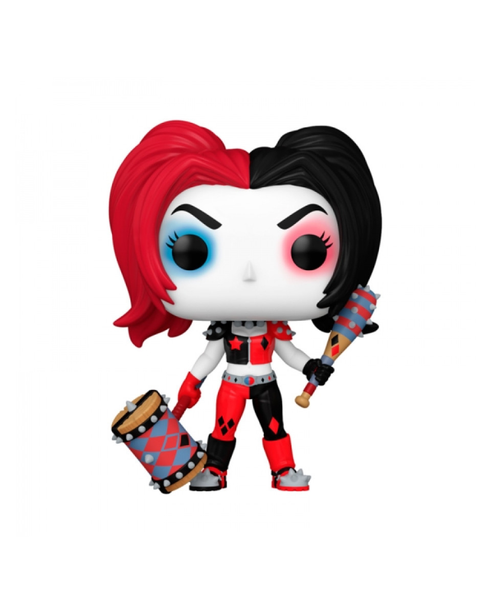 Bobble Figure Heroes - DC Harley Quinn POP! - Harley Quinn with Weapons 