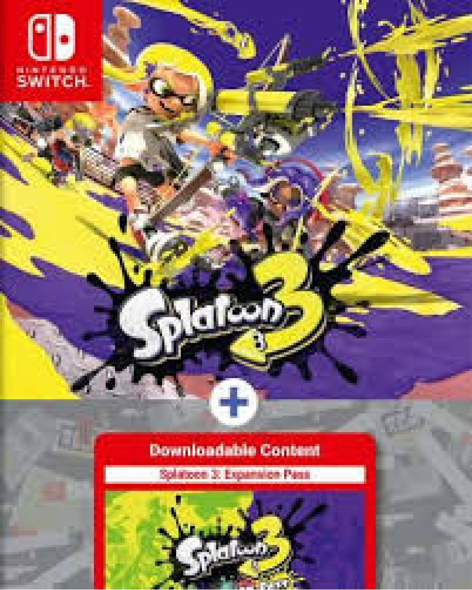 Switch Splatoon 3 + Expansion Pass + 3 Months NSO (Nintendo Switch Online) 