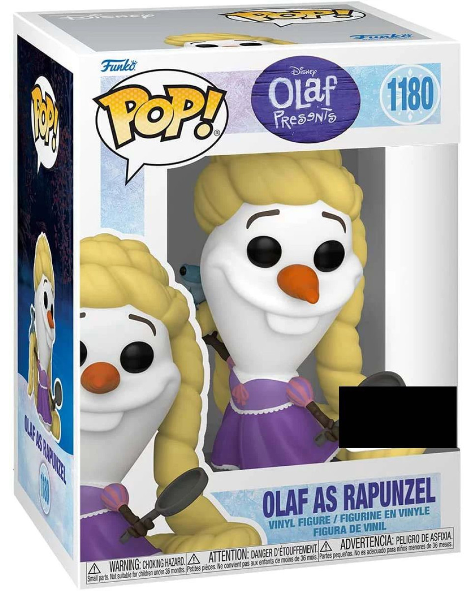 Bobble Figure Disney - Olaf Presents POP! - Olaf as Rapunzel 