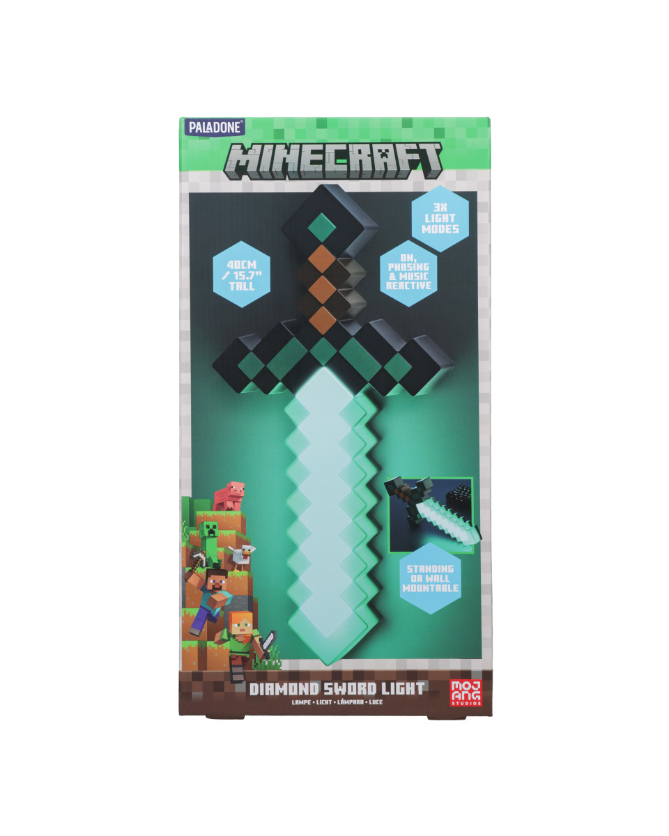 Lampa Paladone Minecraft - Diamond Sword Light 