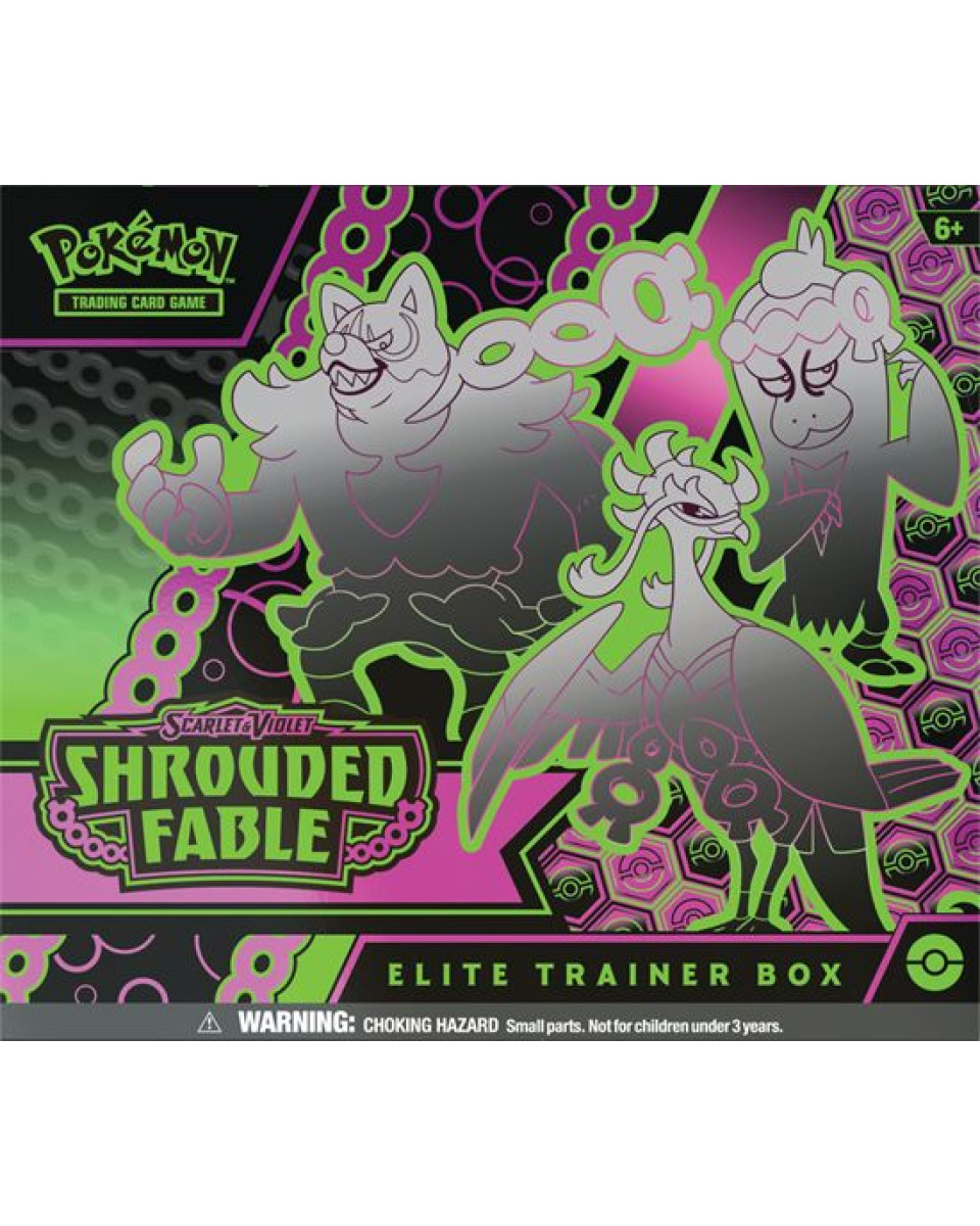 Board Game - Pokemon - TCG Scarlet & Violet 6.5 - Shrouded Fable Elite Trainer B 