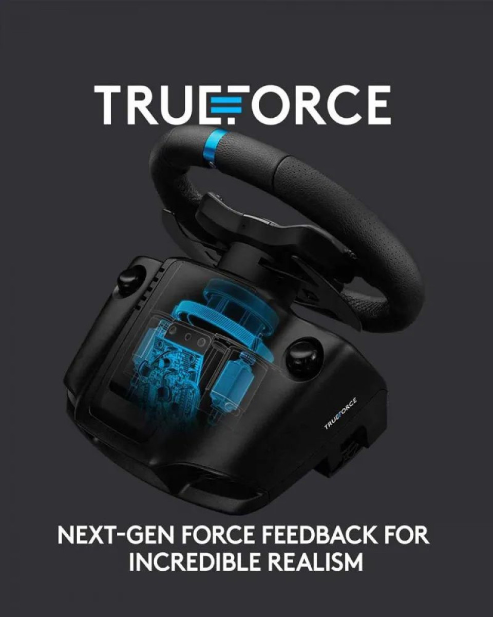 Volan Logitech G923 Trueforce Racing Wheel + Logitech Shifter 