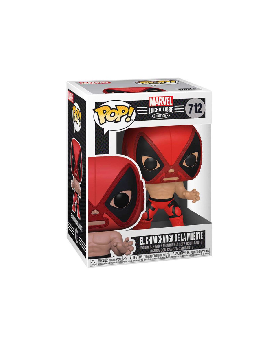 Bobble Figure Marvel - Lucha Libre - El Chimichanga de la Muerte 