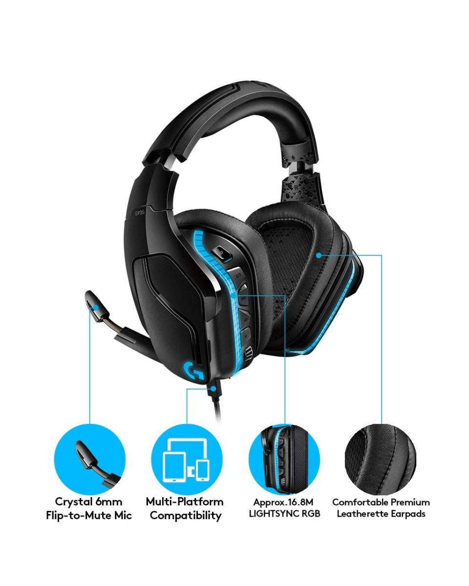 Slušalice Logitech G935 7.1 Wireless 