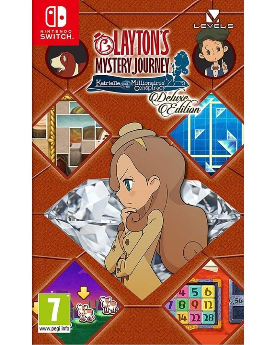 Switch Layton's - Mistery Jouney Katrielle and the Millionaires’ Conspiracy - De 