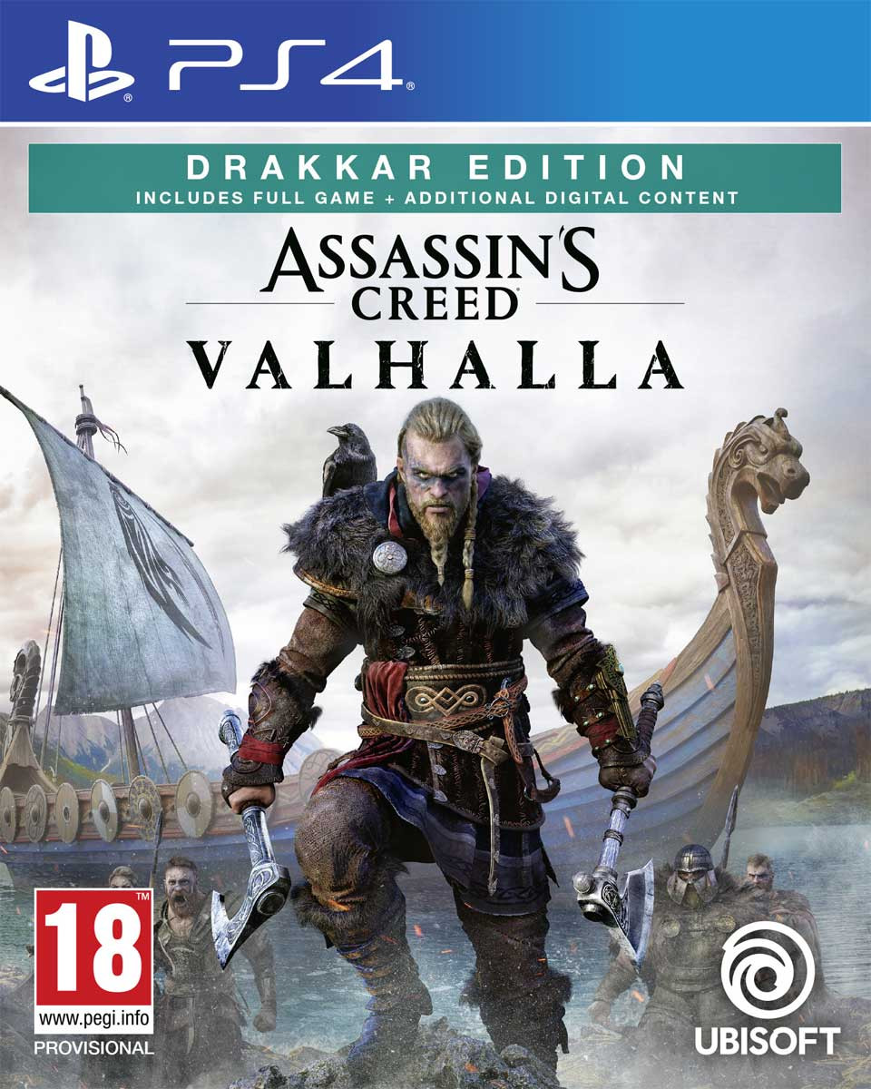 Ps4 Assassins Creed Valhalla Drakkar Special Day1 Edition 