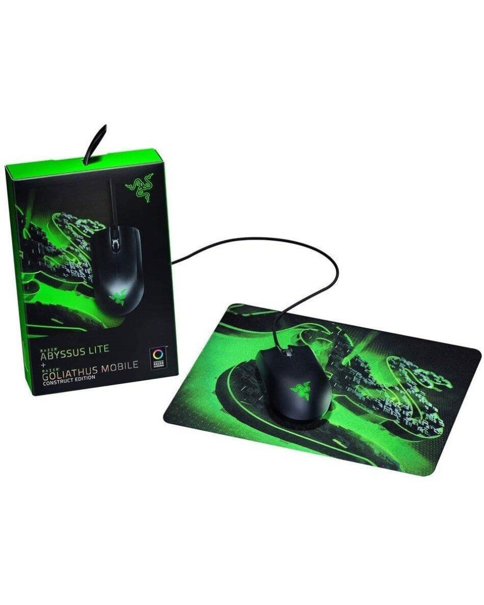 Akcija Miš Razer Abyssus + Podloga Razer Goliathus Mobile Construct 