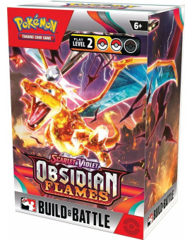 Board Game - Pokemon - TCG Scarlet & Violet - Obsidian Flames Build & Battle 