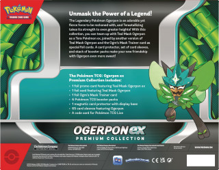 Board Game - Pokemon - TCG Ogerpon Ex - Premium Collection 