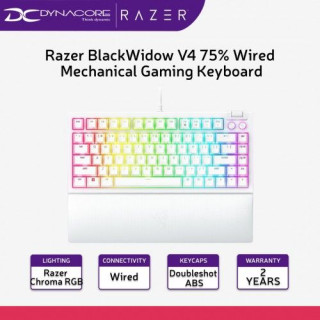 Tastatura Razer BlackWidow V4 75% US - White 