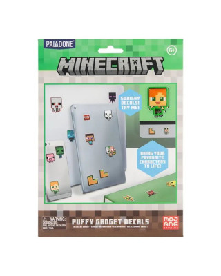 Naljepnice Paladone - Minecraft Puffy Gadget Decals 