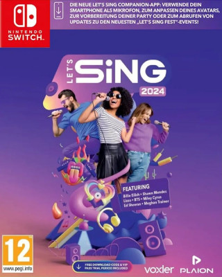 Switch Let's Sing 2024 + 1 Mikrofon 