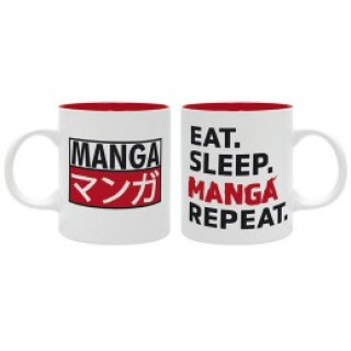 Šolja Manga - Eat, Sleep, MANGA , Repeat. 