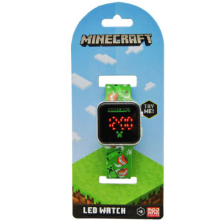 Ručni sat Minecraft - TNT & Creeper - LED Watch 