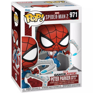 Bobble Figure Marvel - Spider-Man 2 POP! - Peter Parker Advanced Suit 2.0 