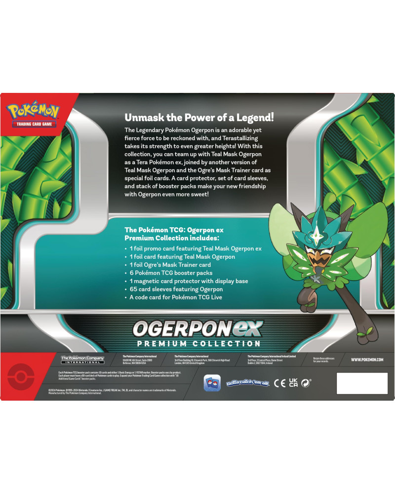 Board Game - Pokemon - TCG Ogerpon Ex - Premium Collection 