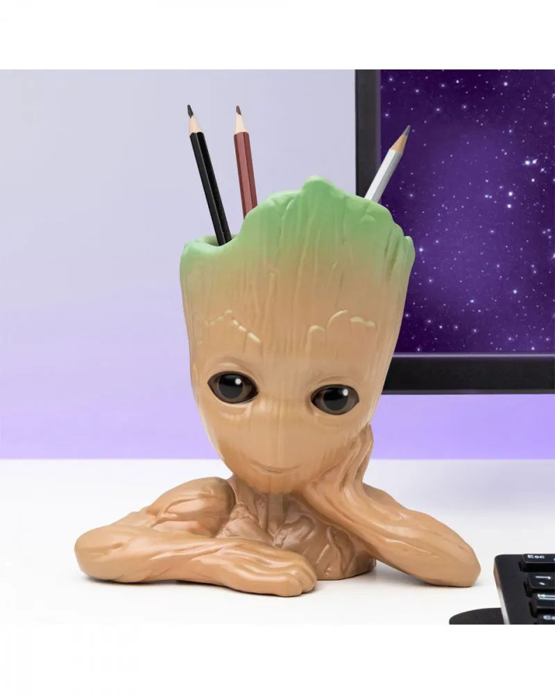 Držač za olovke Paladone - Marvel - Groot - Pen and Plant Pot 