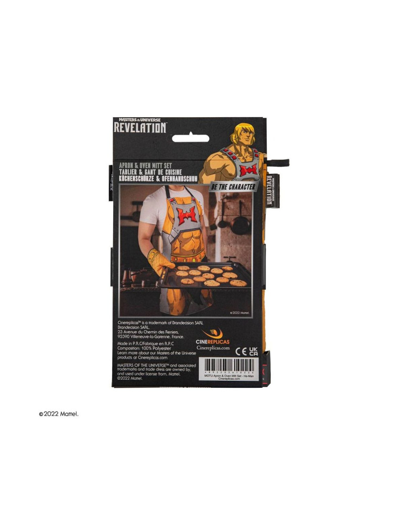 Apron & Ovet Mitt Set - Master of the Universe - He-Man 