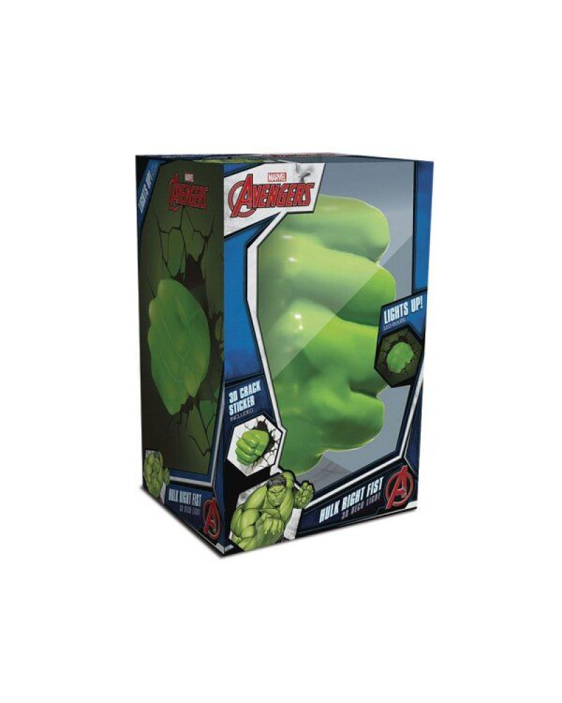 Lampa - 3d Led - Marvel - Hulk Fist 