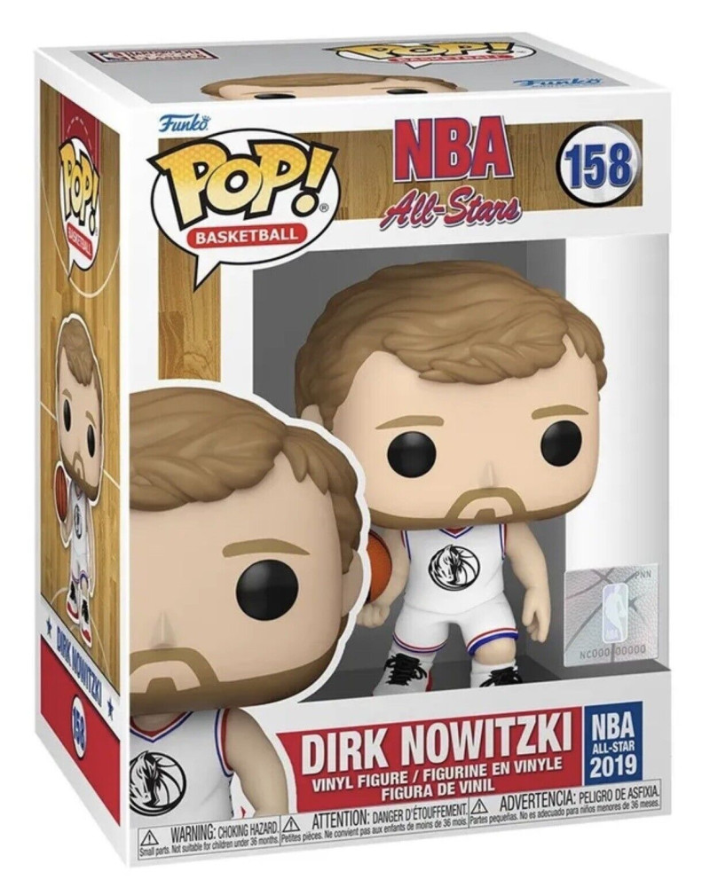 Bobble Figure Basketball NBA - All Stars POP! - Dirk Nowitzki (2019) 