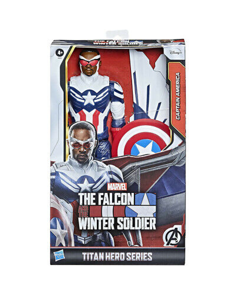 Action figure Titan Hero - Marvel Captain America -  The Falcon and the Winter S 